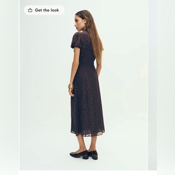 Reformation dress Bloomsberry in Colette dot NWT - Picture 7 of 13